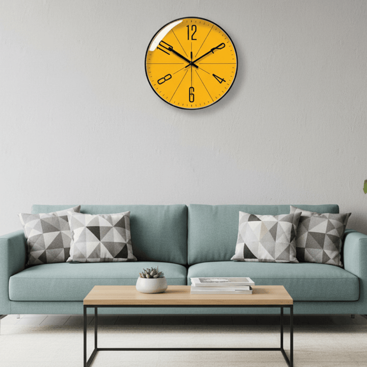SCANDICLOCK – Orologio da Parete Nero in Stile Nordic – Preciso e Stile per Ogni Casa