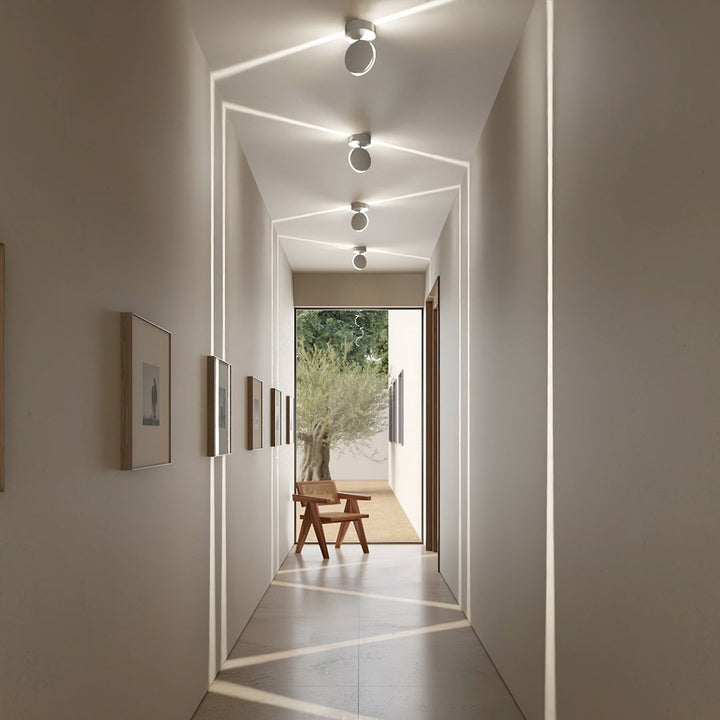 Applique da parete con funzione spot | Elemento luminoso rotante a 360° | Efficiente dal punto di vista energetico