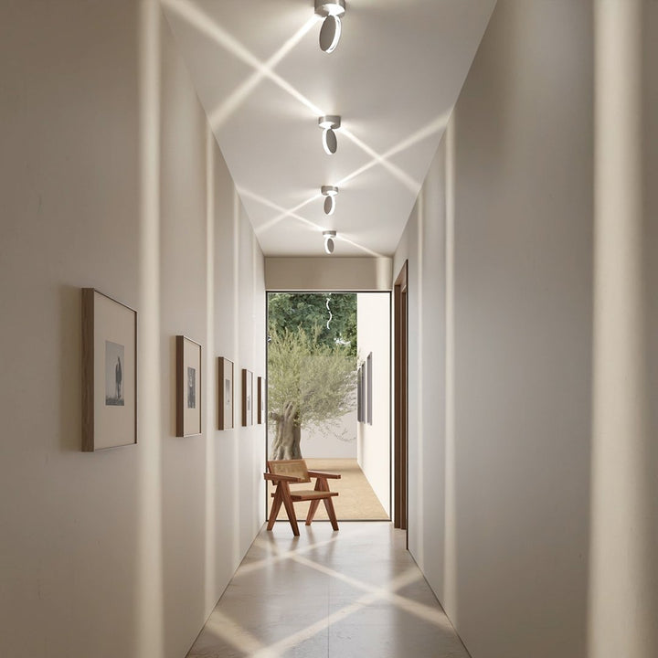 Applique da parete con funzione spot | Elemento luminoso rotante a 360° | Efficiente dal punto di vista energetico