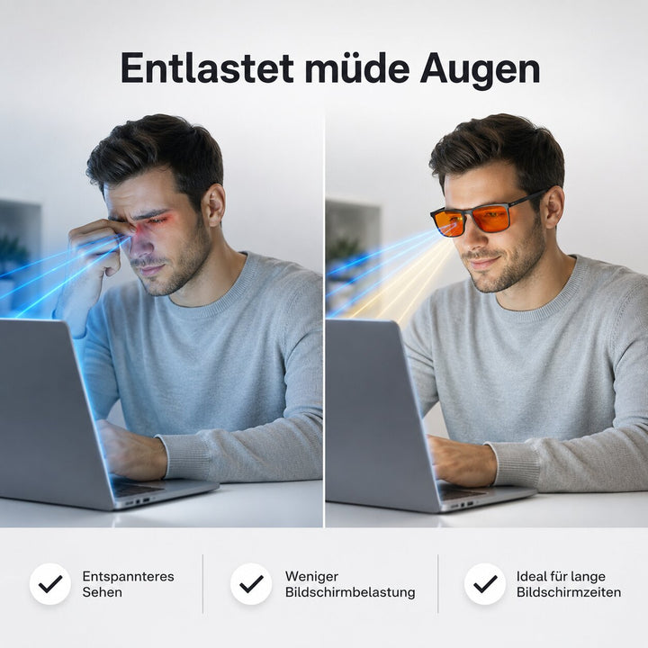Filtro di luce blu Occhiali | BlueShield