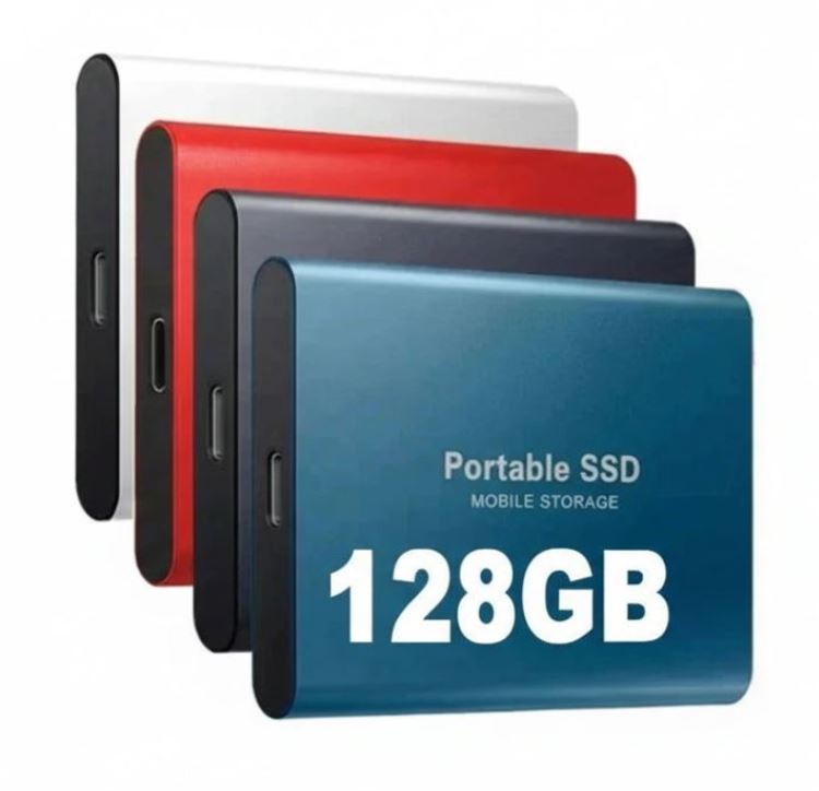 DataSprint SSD Esterno 128GB – Archiviazione USB-C veloce fino a 1050 MB/s