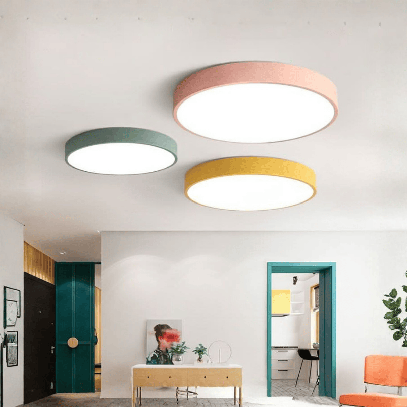 BRILLIORA – Lampada a soffitto LED con design moderno e illuminazione uniforme