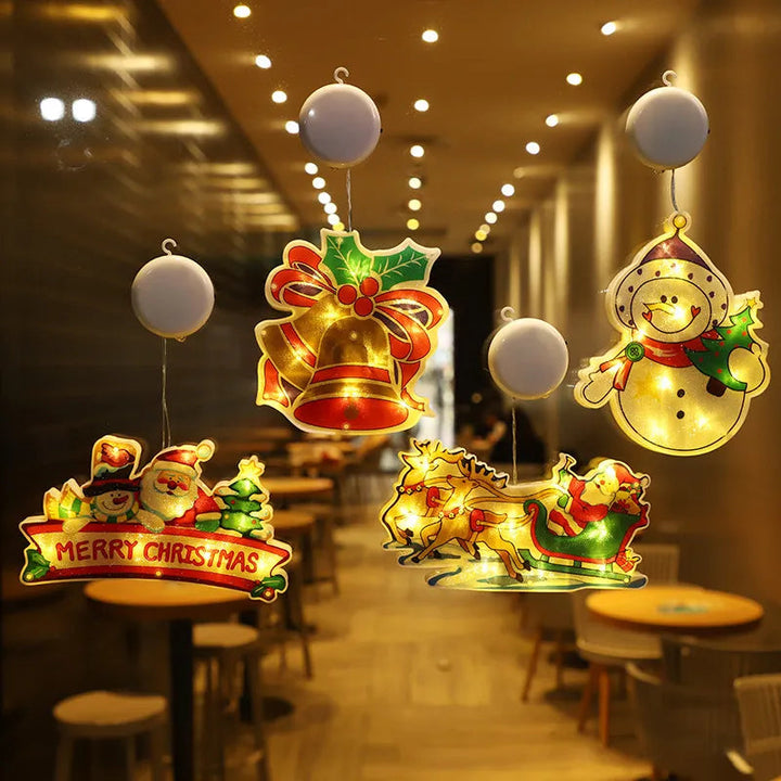 HoliBright™ – Luci festive per finestre di Natale illuminate