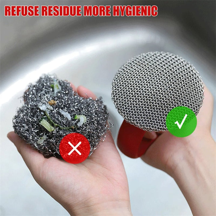 StahlPeeling™ Spugna Ergonomica in Acciaio Inossidabile