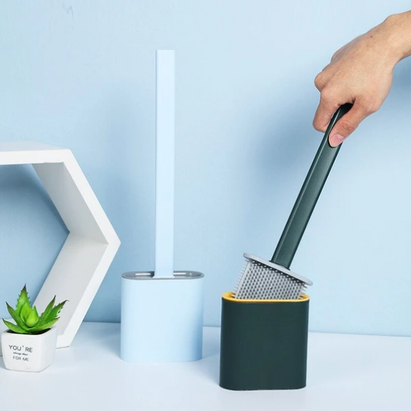 Spazzola per WC FlexiClean – Design in Silicone Igienico per una Pulizia Facile