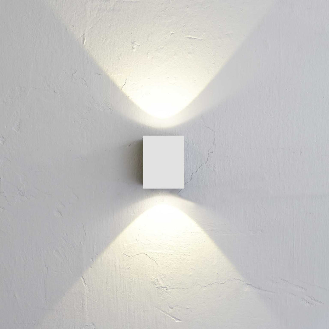 Canto Kubi 2 LED Applique da Parete, Bianco