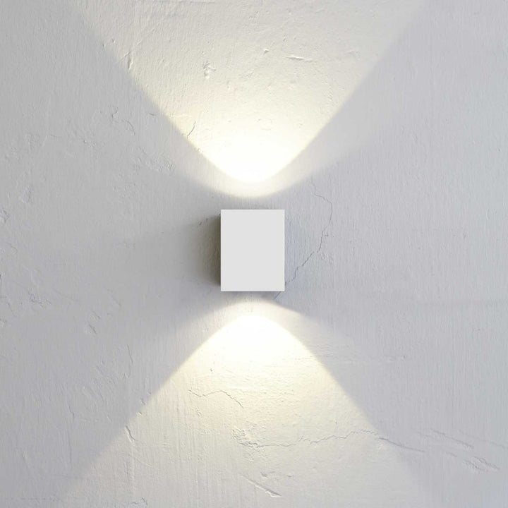Canto Kubi 2 LED Applique da Parete, Bianco