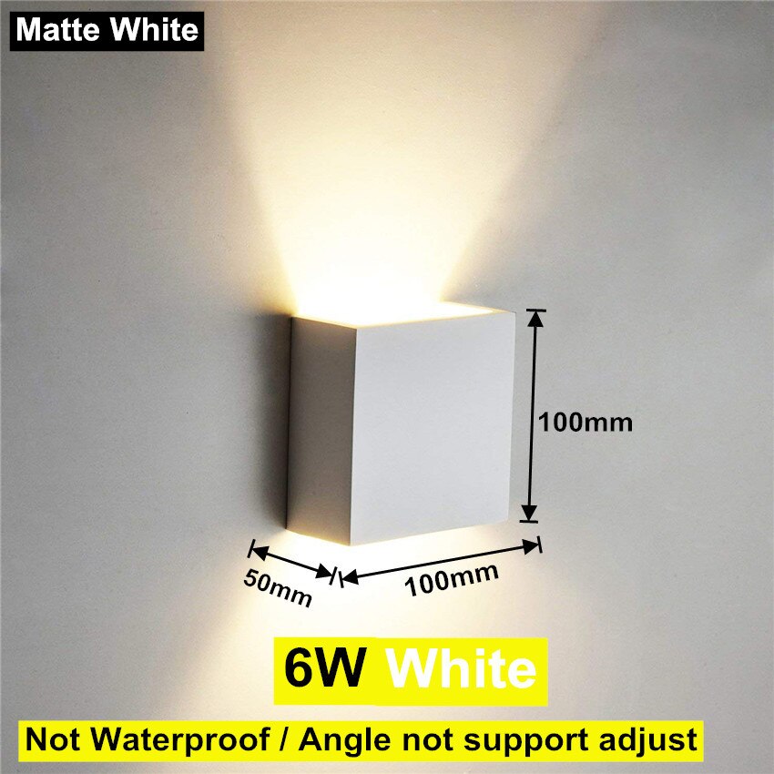 HelleNacht™ Lampada da Parete LED Premium | Impermeabile IP65 | Sensore di Movimento | Luce Calda Up-&amp;-Down