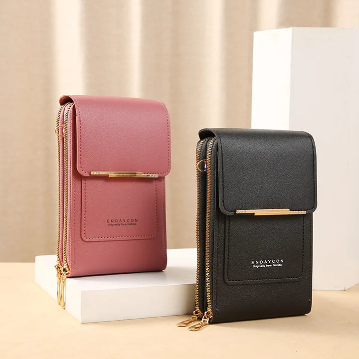 Borsa a Tracolla per Donne | Custodia per Telefono con Portafoglio | ModePouch