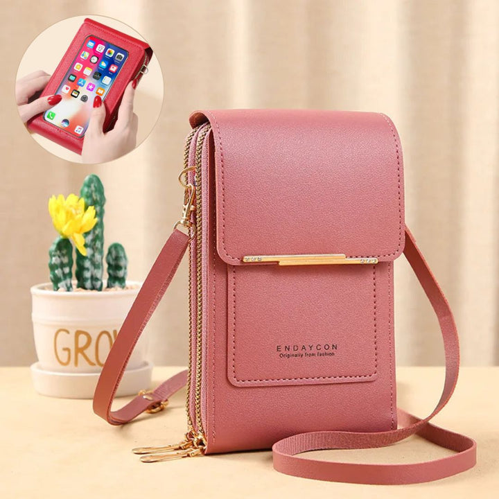 Borsa a Tracolla per Donne | Custodia per Telefono con Portafoglio | ModePouch