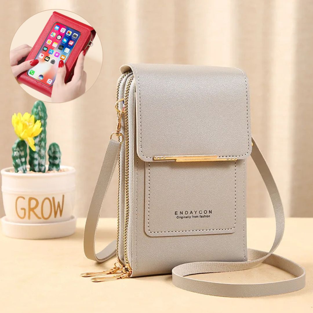 Borsa a Tracolla per Donne | Custodia per Telefono con Portafoglio | ModePouch