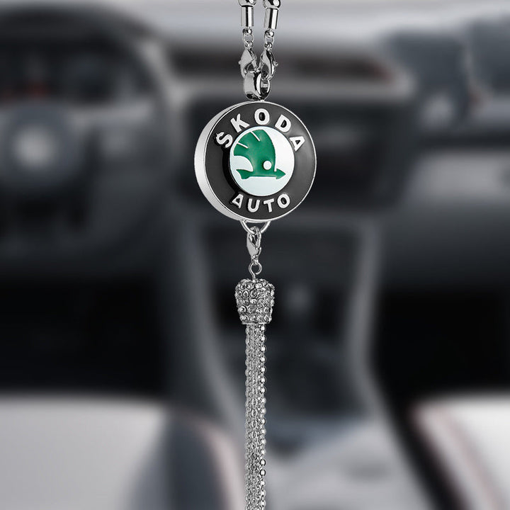 Porta-profumo Auto | Cristallo &amp; Lega di zinco | Decorazione scintillante &amp; Idea regalo