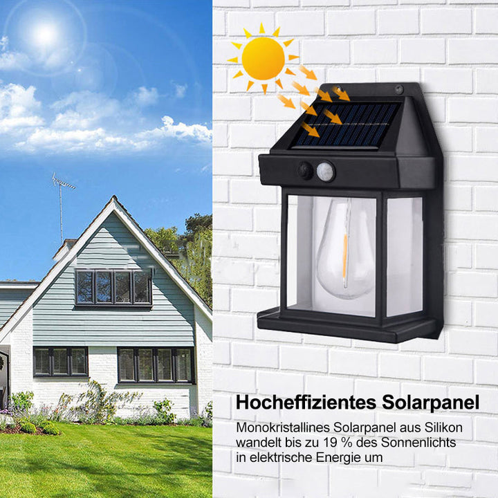 1+1 Gratuito | Applique Murale Solare Wolfram per Esterni
