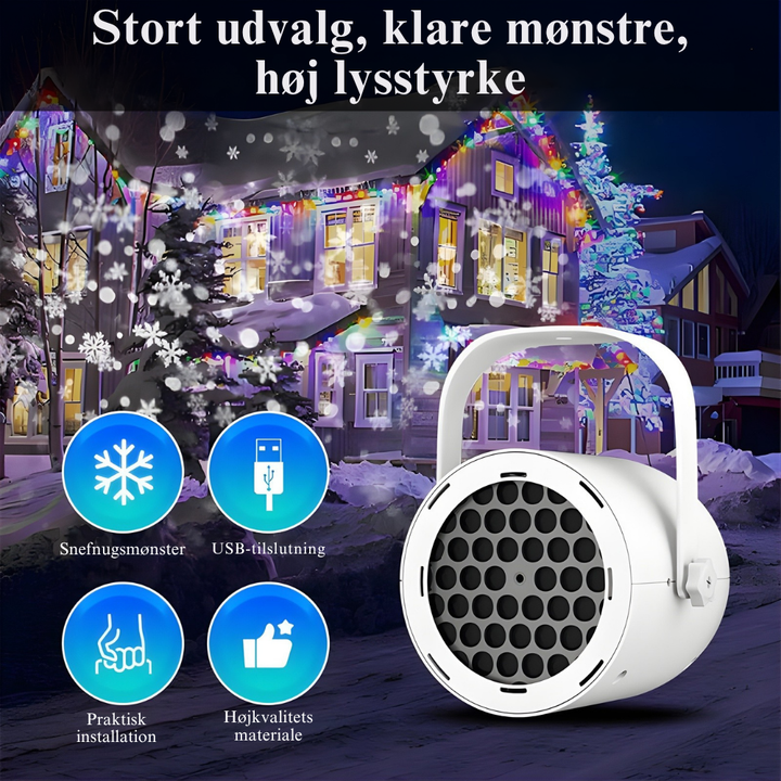 HoliGlow™ – Proiettore a LED Jule USB