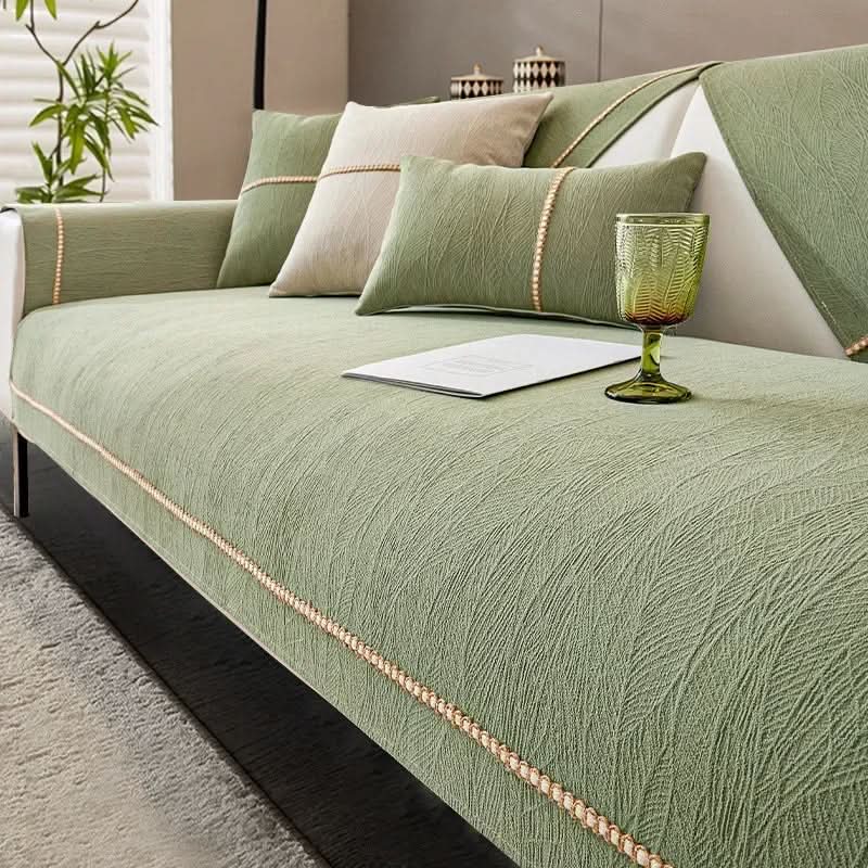 Copertura per Divano LEINENLUX – Antiscivolo e Elegante per Ogni Soggiorno
