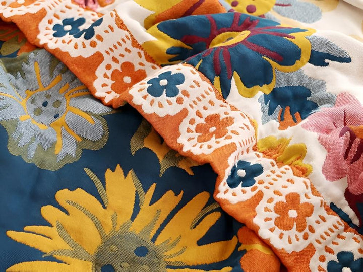 Coperta Fiore Luminoso
