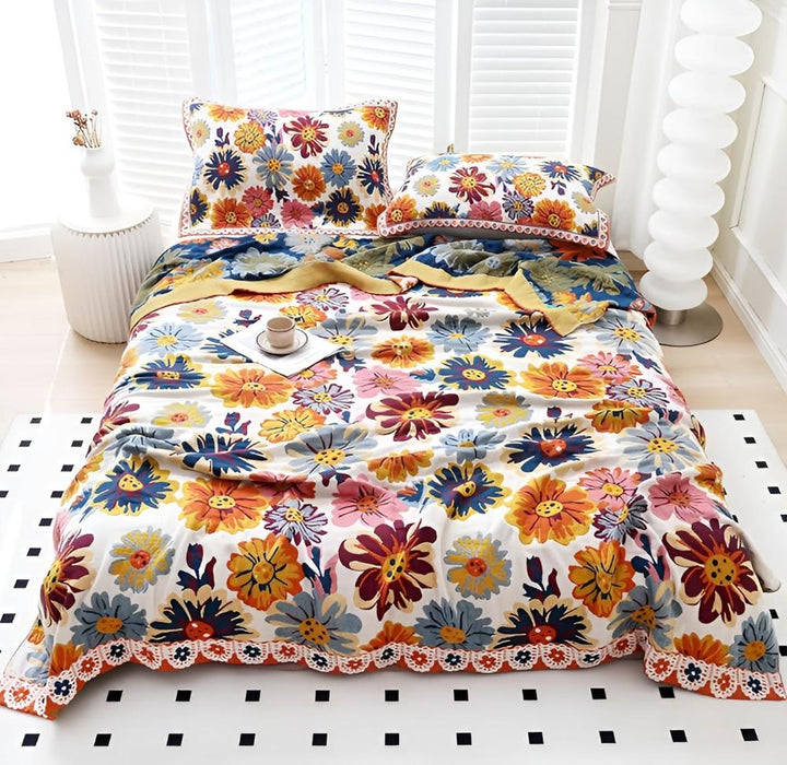 Coperta Fiore Luminoso