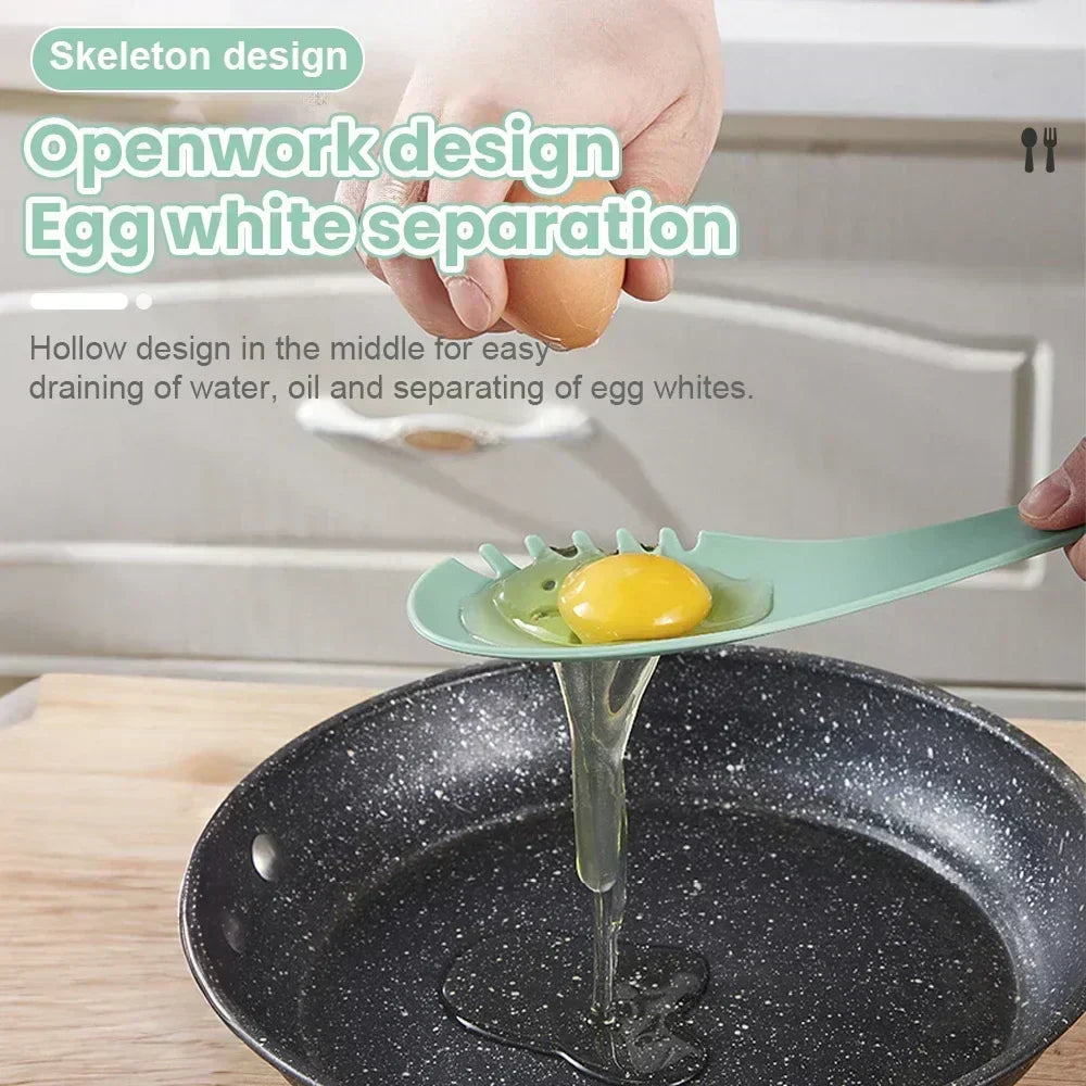 Pinza da cucina 3-in-1 | Utensile multifunzionale per cucinare e servire | Resistente al calore &amp; Leggera | Pinza Pratica