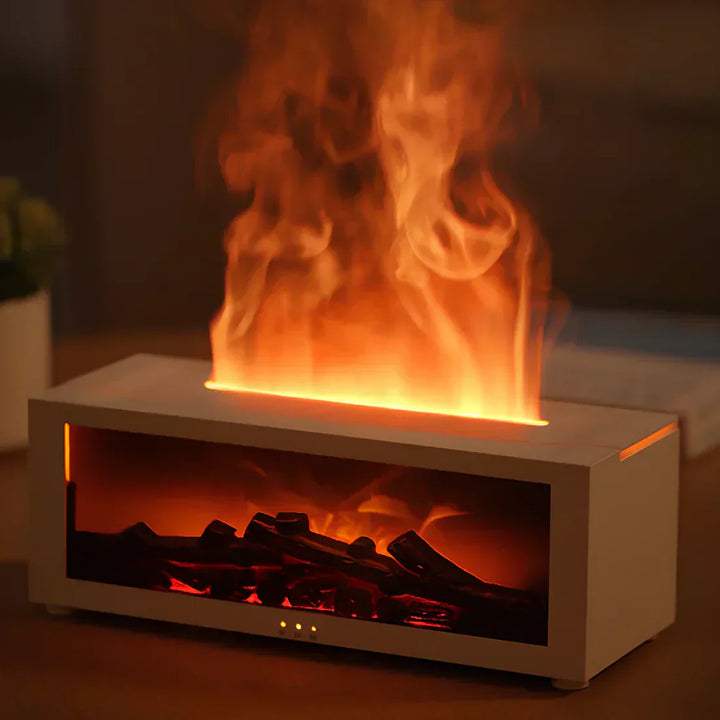 Diffusore di Aroma | Lampada Aromatica Elettrica con Effetto Fiamma | AromaLlama