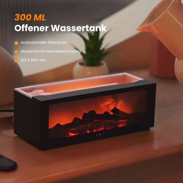 Diffusore di Aroma | Lampada Aromatica Elettrica con Effetto Fiamma | AromaLlama