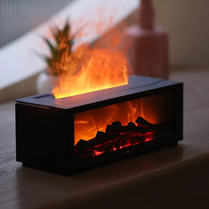 Diffusore di Aroma | Lampada Aromatica Elettrica con Effetto Fiamma | AromaLlama
