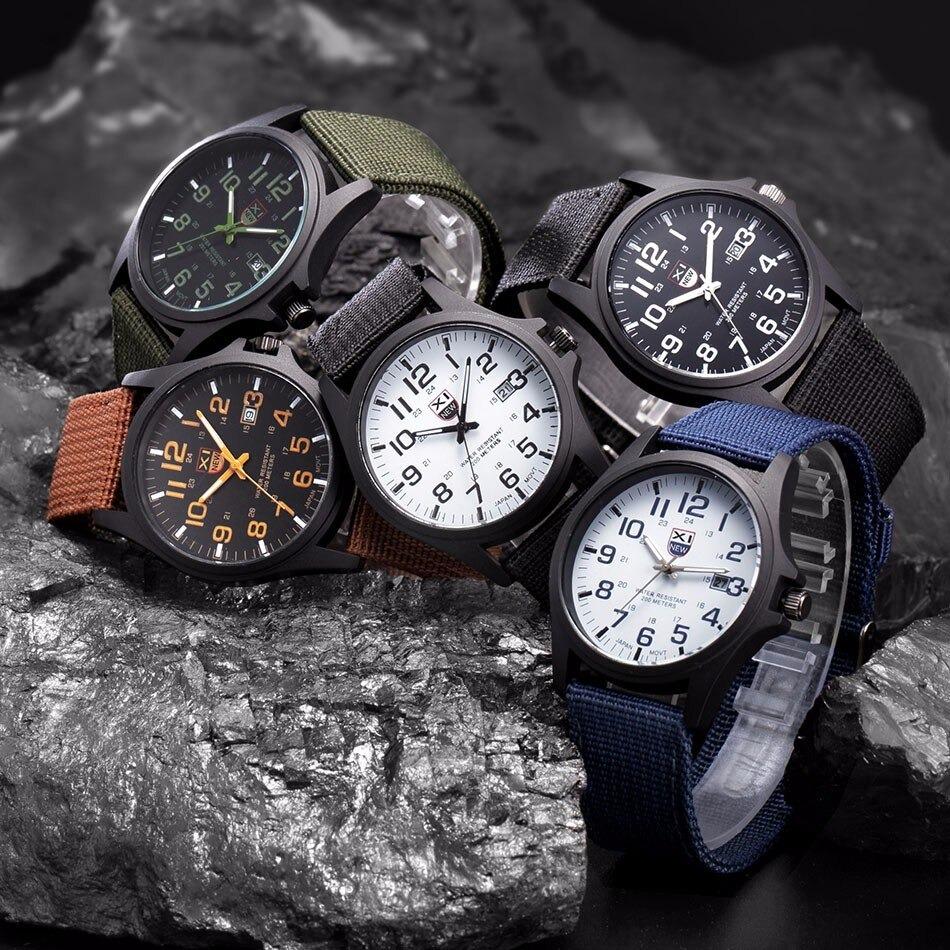 Orologio Tattico da Uomo AdventureTime – Impermeabile e Resistente agli Urti con LED
