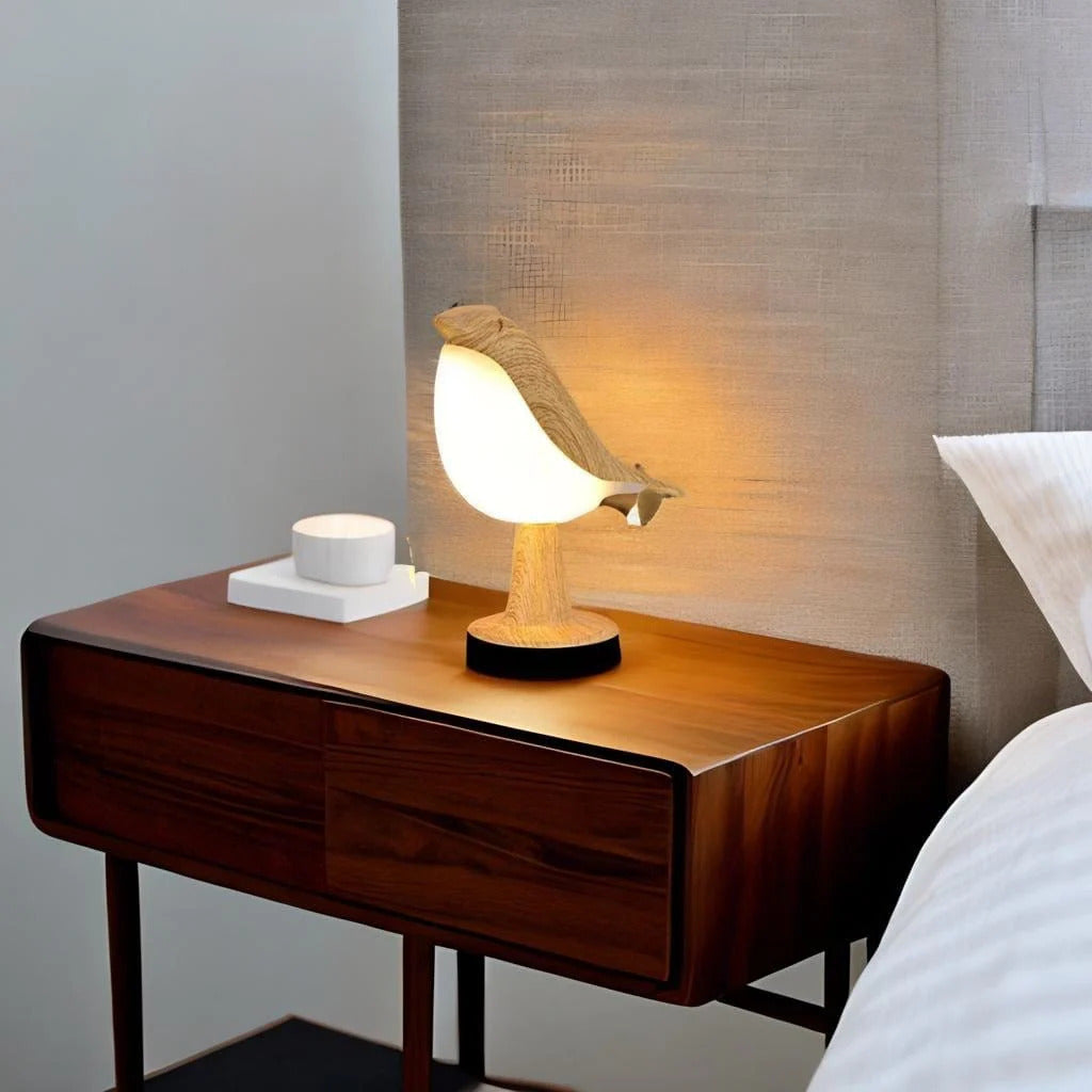 ZenGlow™ - Lampada da Notte Elegante Ispirata agli Uccelli