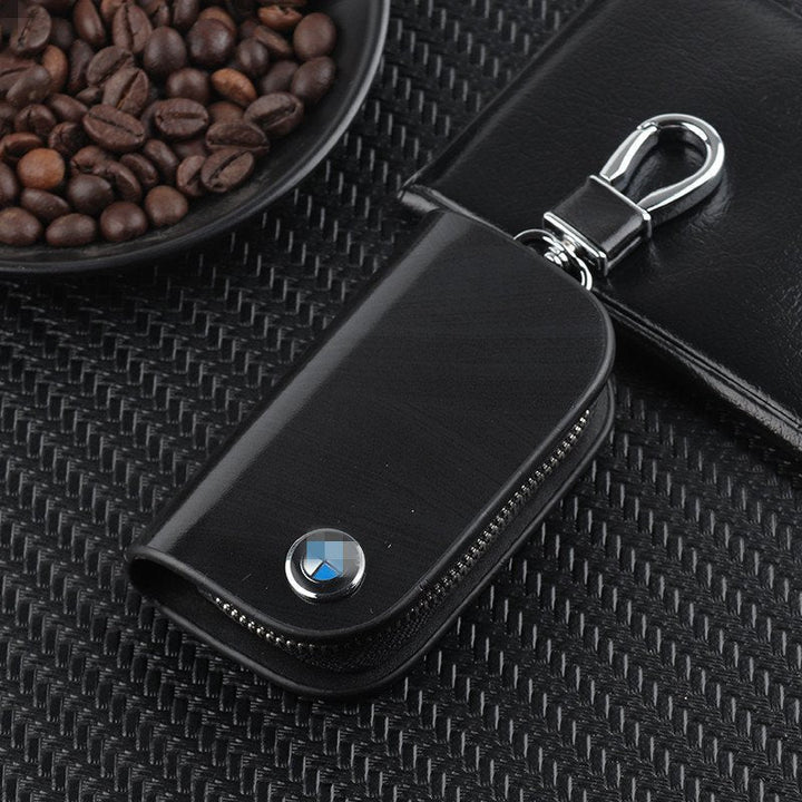Pochette di protezione RFID per chiavi di auto | Bloccante di segnale | Design a doppio scomparto | Pochette compatta per chiavi