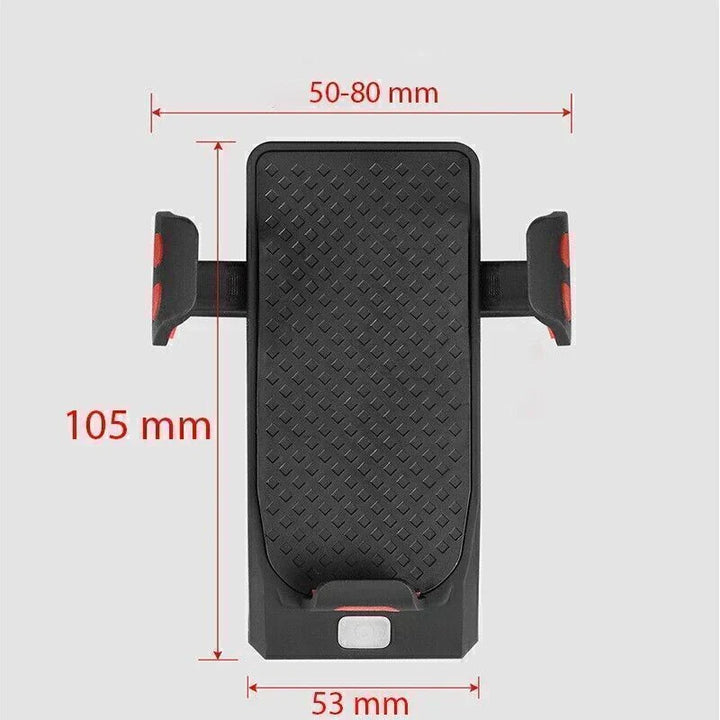 Luce per bicicletta con supporto per telefono e powerbank | Illuminazione per bicicletta anteriore | PowerRide