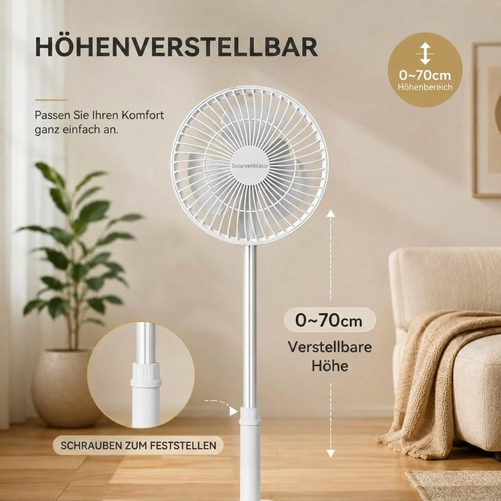 Ventilatore a batteria USB pieghevole | Faltbrise