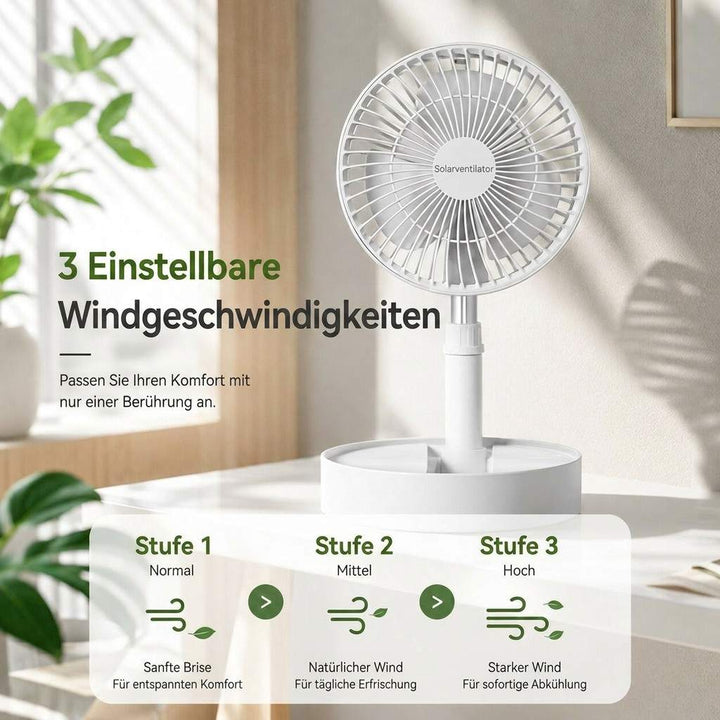 Ventilatore a batteria USB pieghevole | Faltbrise