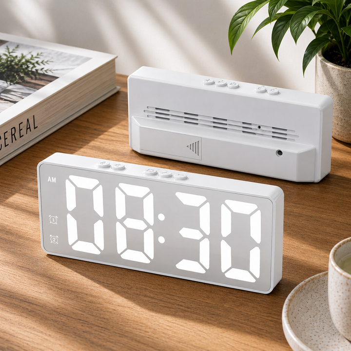 Orologio digitale LED con controllo vocale