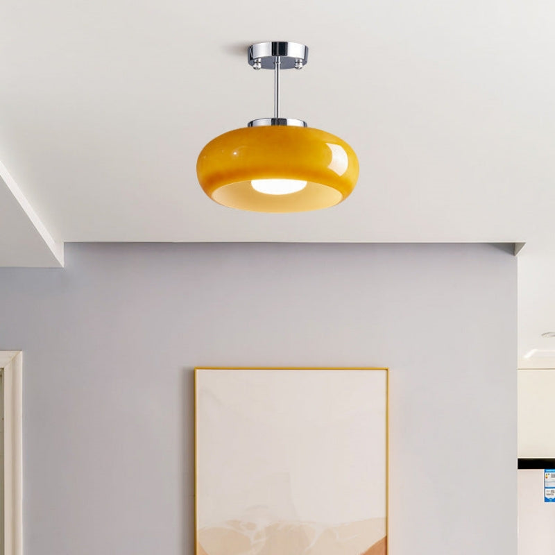 Lampada da soffitto rotonda moderna in stile Art Deco