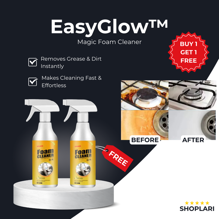 EasyGlow™ Detergente Mousse Magica I Ultimo Giorno 1+1 GRATIS🔥