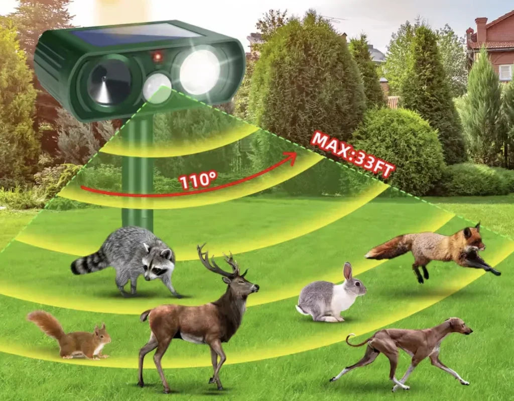 SolarGuard™ – Répulsif Animal Écologique Solaire