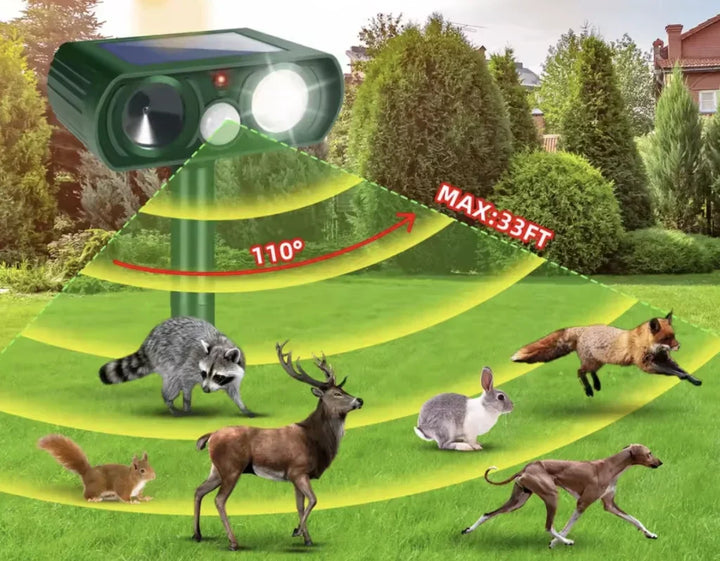 SolarGuard™ – Répulsif Animal Écologique Solaire