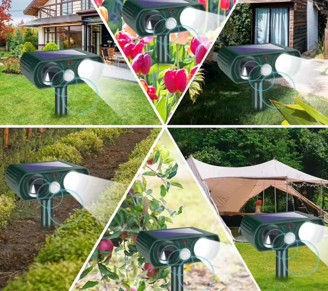 SolarGuard™ – Répulsif pour animaux à énergie solaire