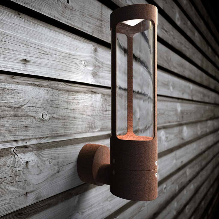 Lampada da Parete Helix, Corten