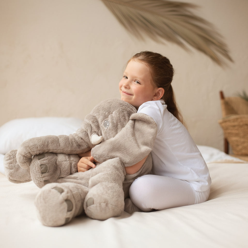 PLUSHELEPHANT – Super morbido e confortevole per momenti di coccole accoglienti