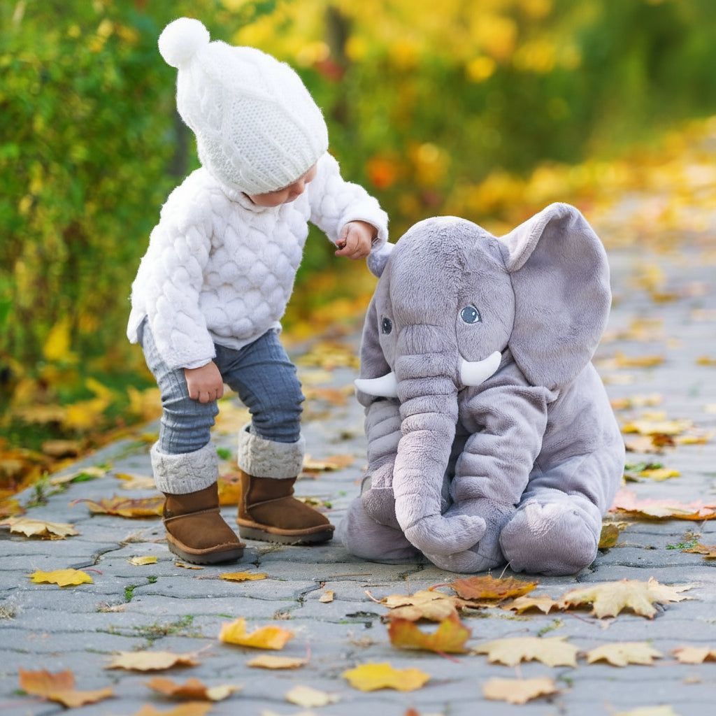 PLUSHELEPHANT – Super morbido e confortevole per momenti di coccole accoglienti