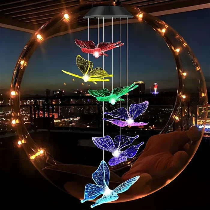 GeflügelteHarmonie™ Mobile a vento Farfalla