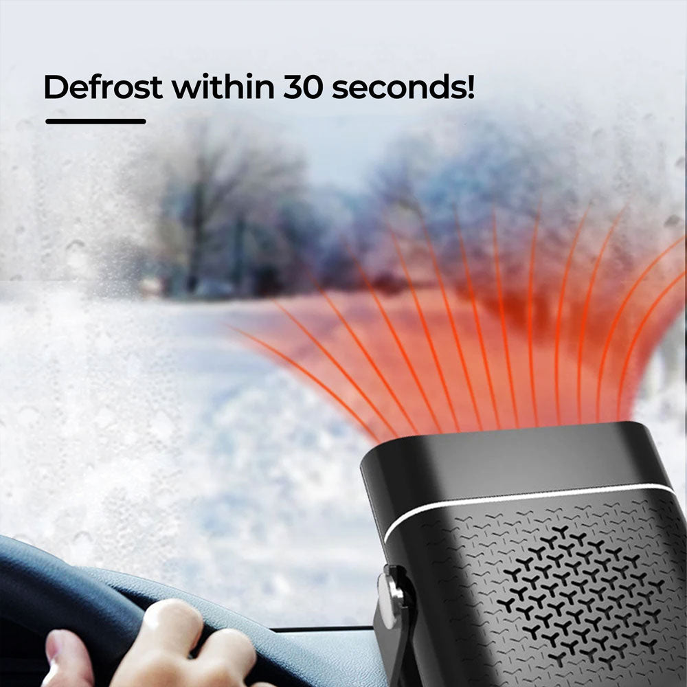 Riscaldatore Portatile per Auto Riscaldamento Veloce 30s Calore Compatto Comfort
