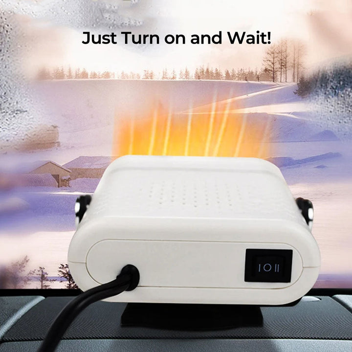 Riscaldatore Portatile per Auto Riscaldamento Veloce 30s Calore Compatto Comfort