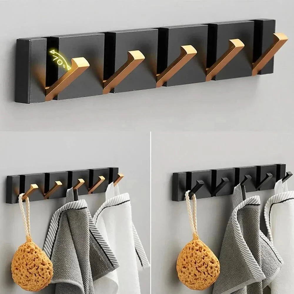 FOLDHOOK – Gancio da Parete Elegante con Design Pieghevole per un&