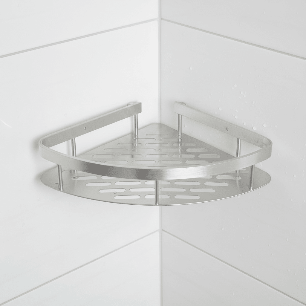 NORDICSHELF - Mensola Adesiva per il Bagno – Senza Trapano &amp; Elegante per Ogni Bagno