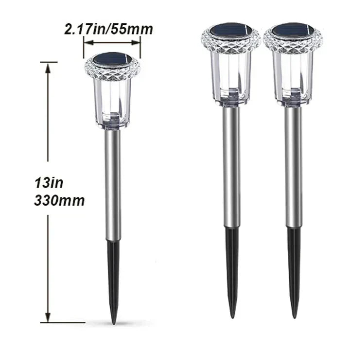 SonnenGlühen™ Lampada da giardino solare per esterni (1 + 1 gratis)