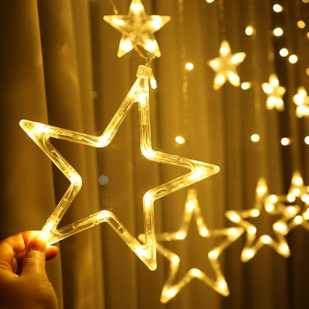 LumiStar™ – Luci LED a forma di stella scintillante