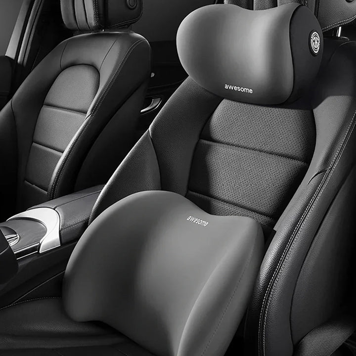 BequemesReisen™ Cuscino di supporto cervicale e lombare per auto