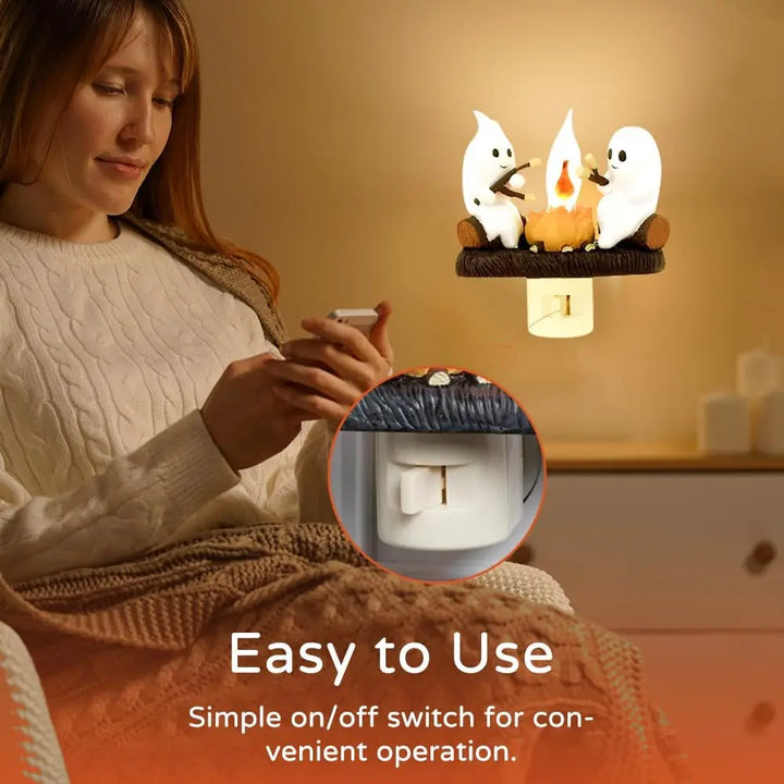 GhostGlow™ Lampada Notturna Confortevole