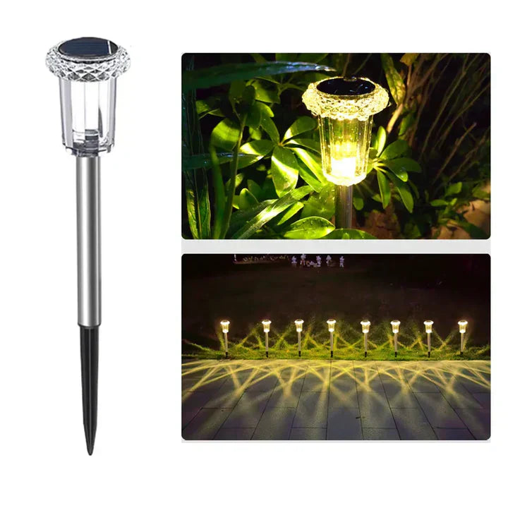 SonnenGlühen™ Lampada da giardino solare per esterni (1 + 1 gratis)